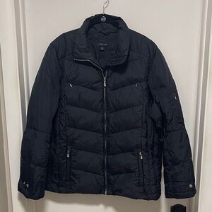 Lands' End Women's Black Goosedown Jacket